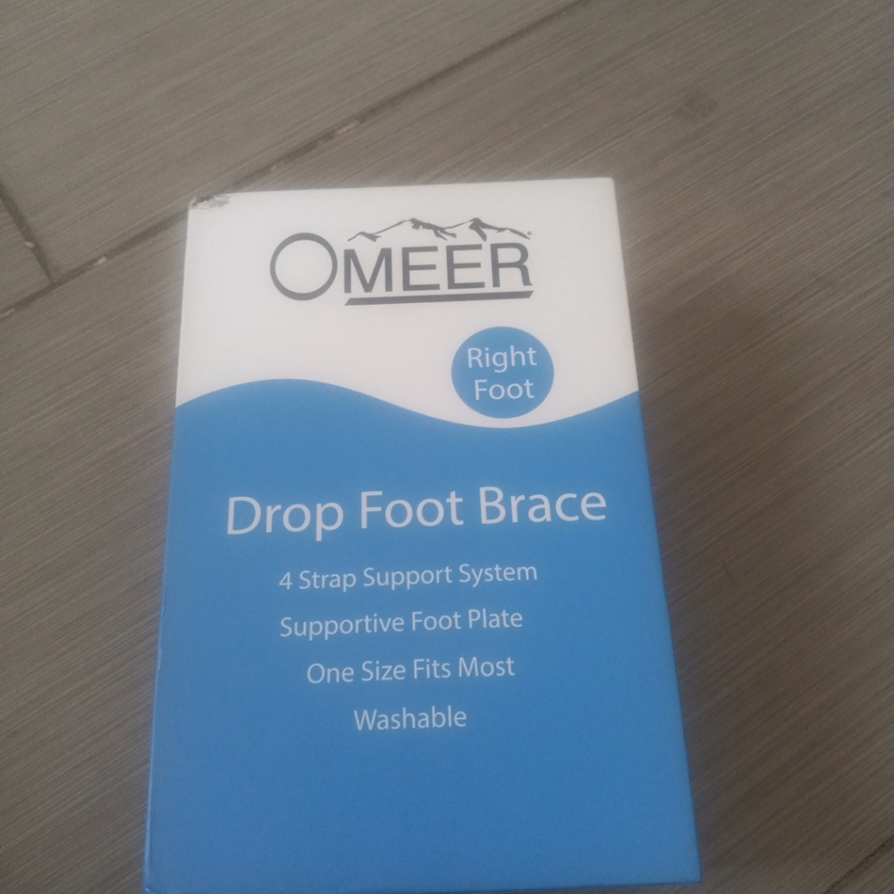 Right Foot Afo Foot Brace For Drop Foot: Foot Plate Supprt
